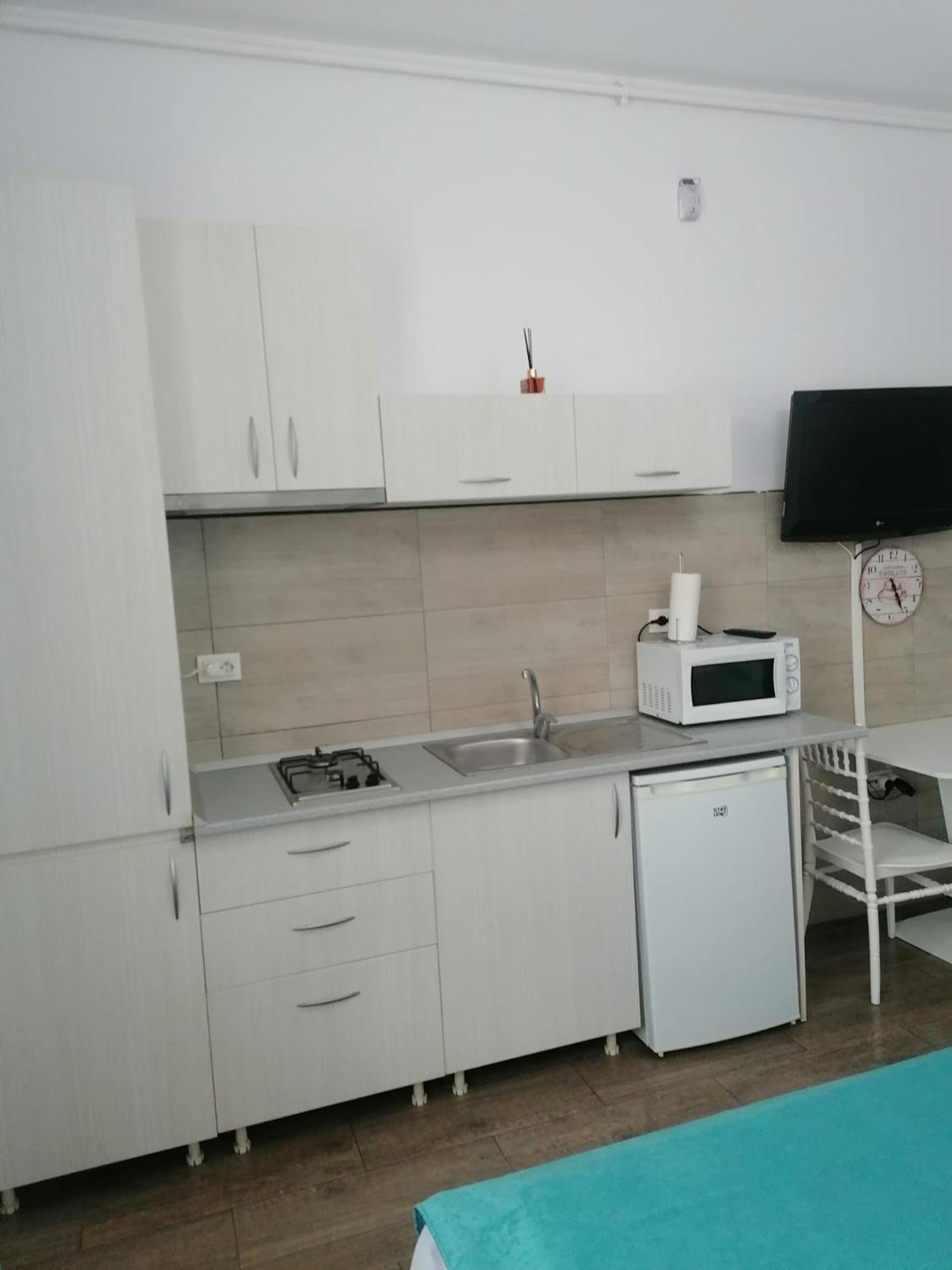 Ferienwohnung Garsoniera Papaya Beach Năvodari Exterior foto