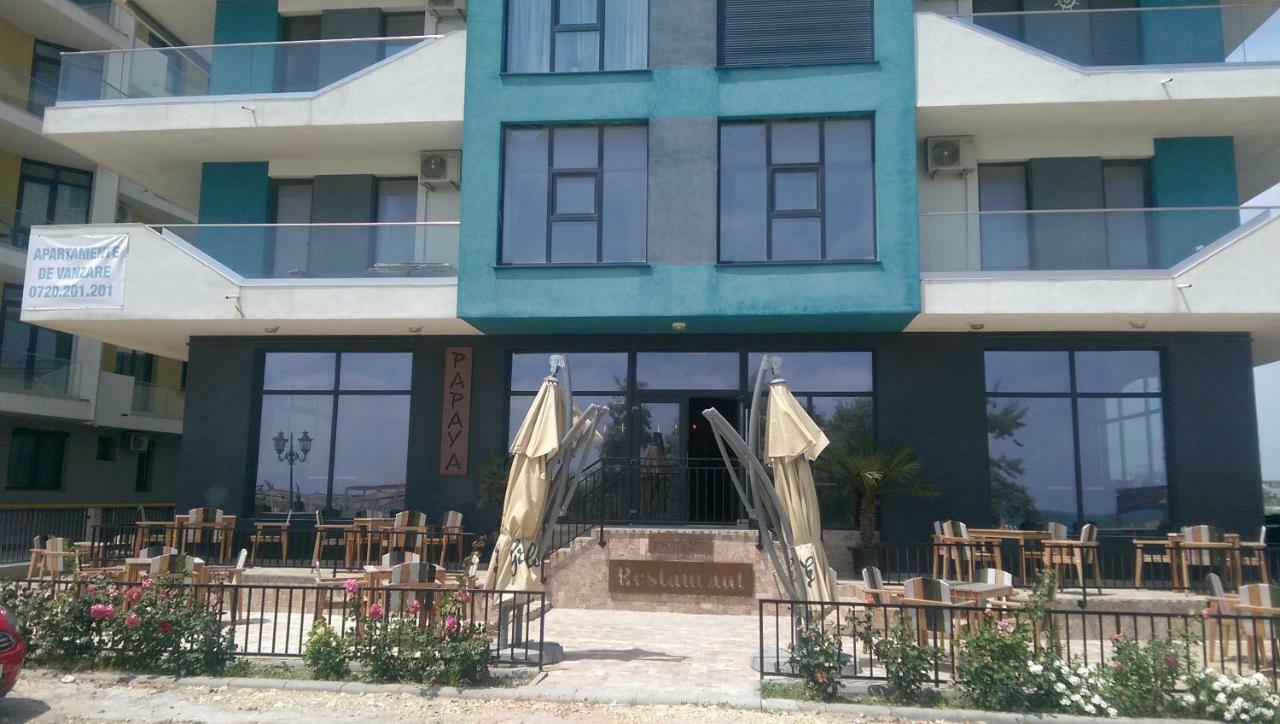 Ferienwohnung Garsoniera Papaya Beach Năvodari Exterior foto