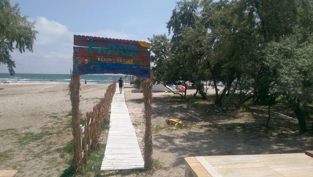Ferienwohnung Garsoniera Papaya Beach Năvodari Exterior foto